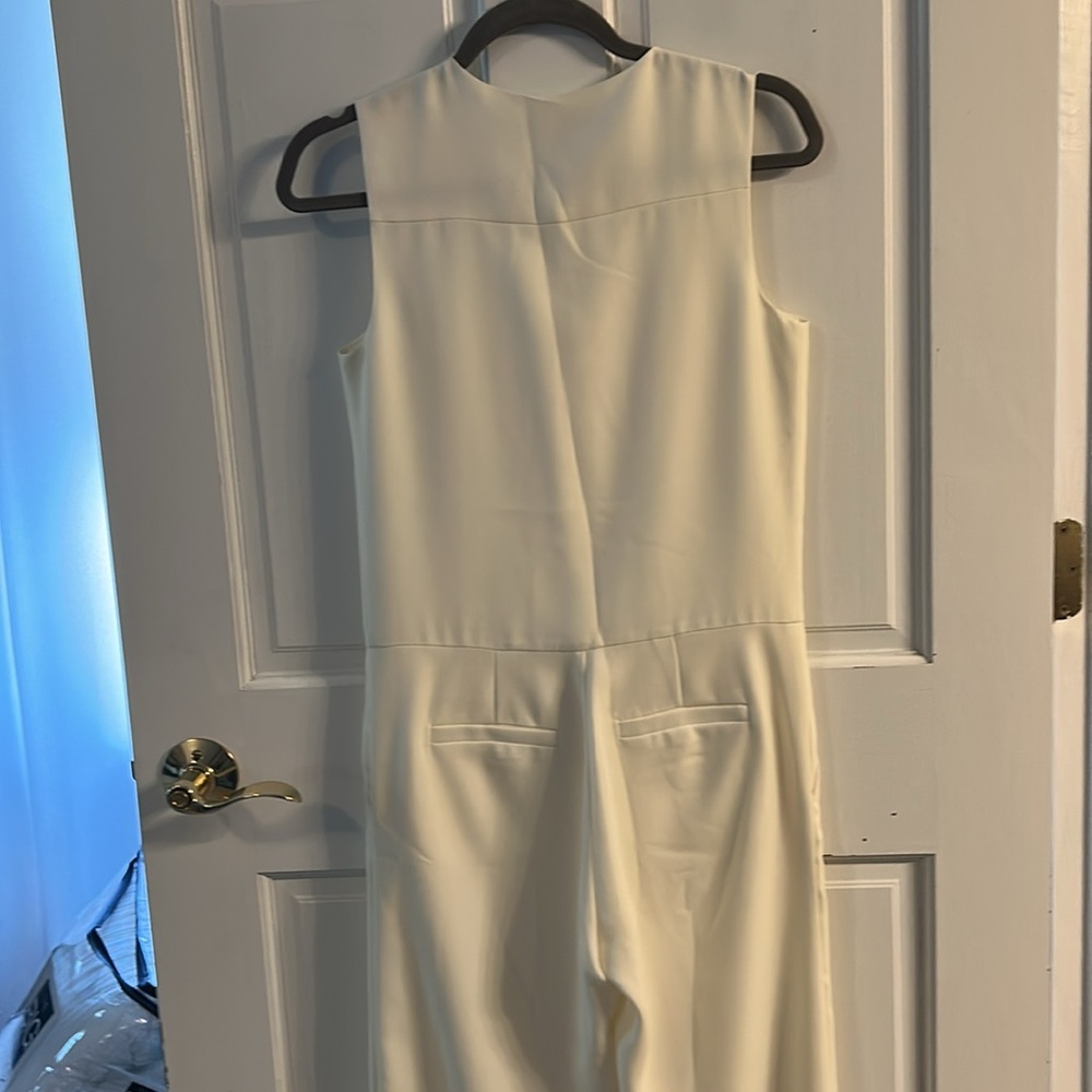 Banana Republic Cream Jumpsuit - Picture 5 of 6
